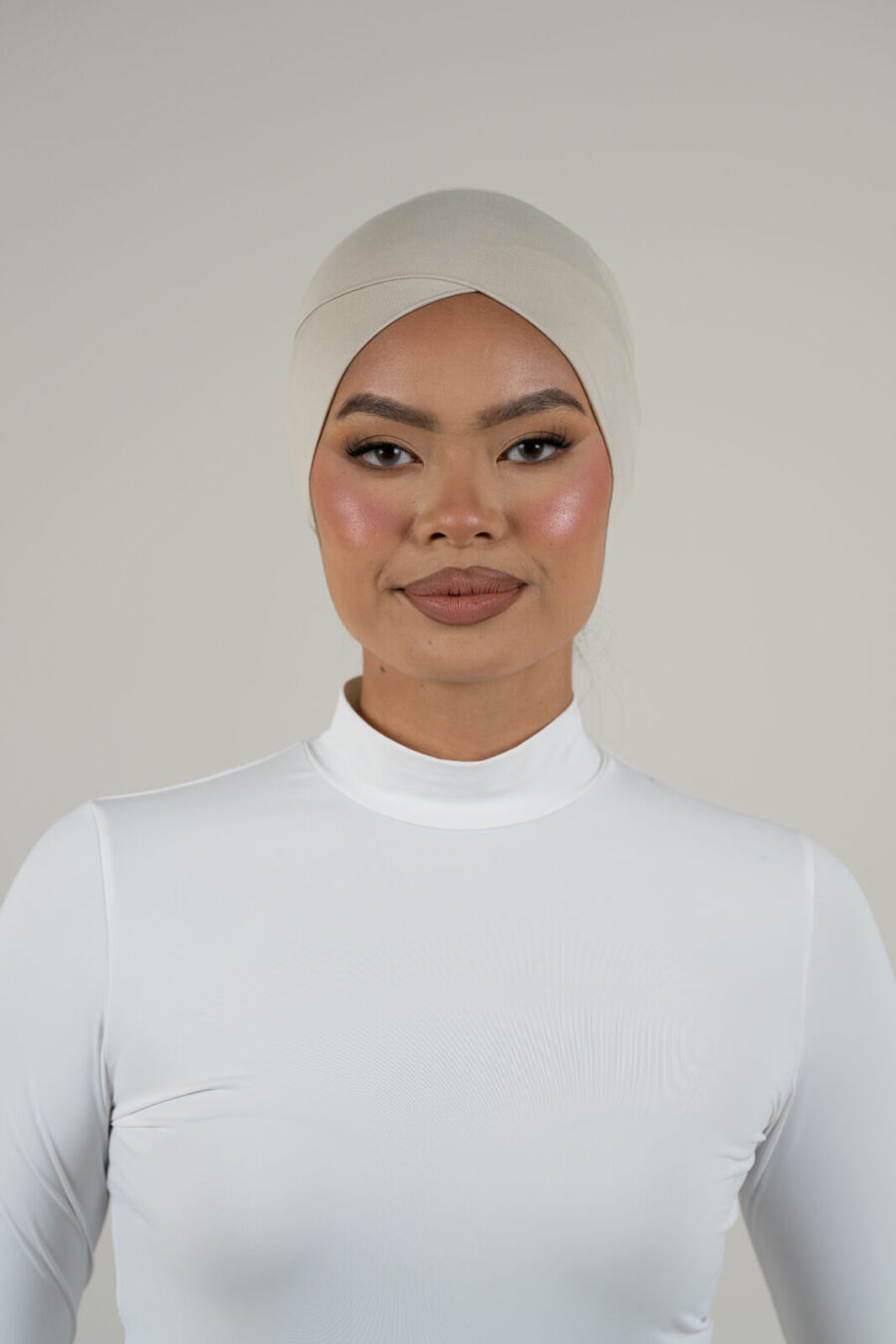Neutral Criss Cross Cap - Image 5
