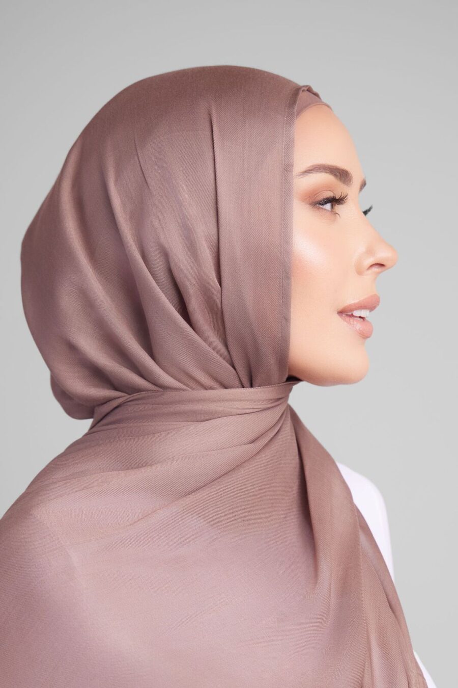 Portabella Bamboo Twill Hijab - Image 6