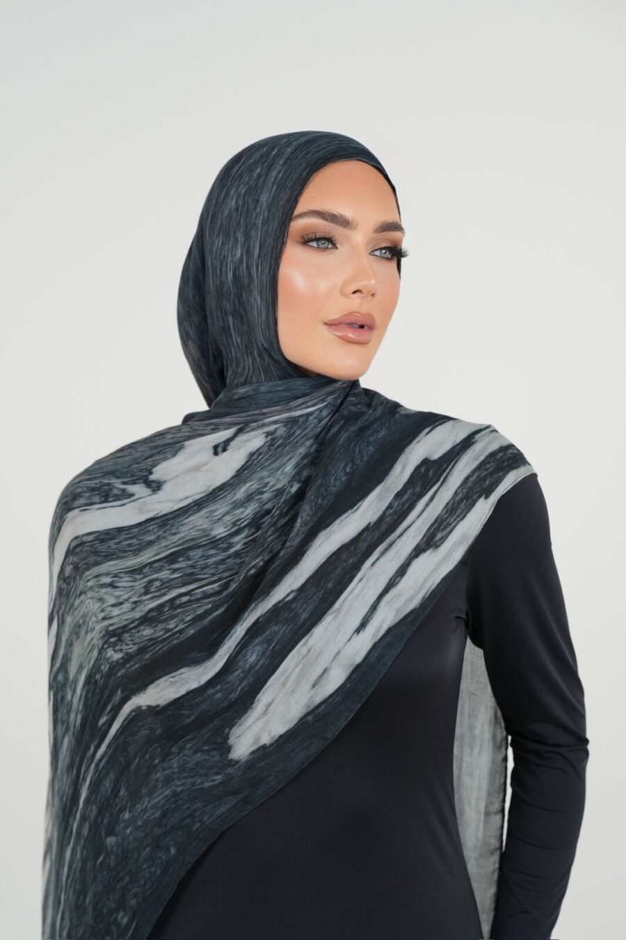 Terrablu Printed Modal Hijab - Image 3