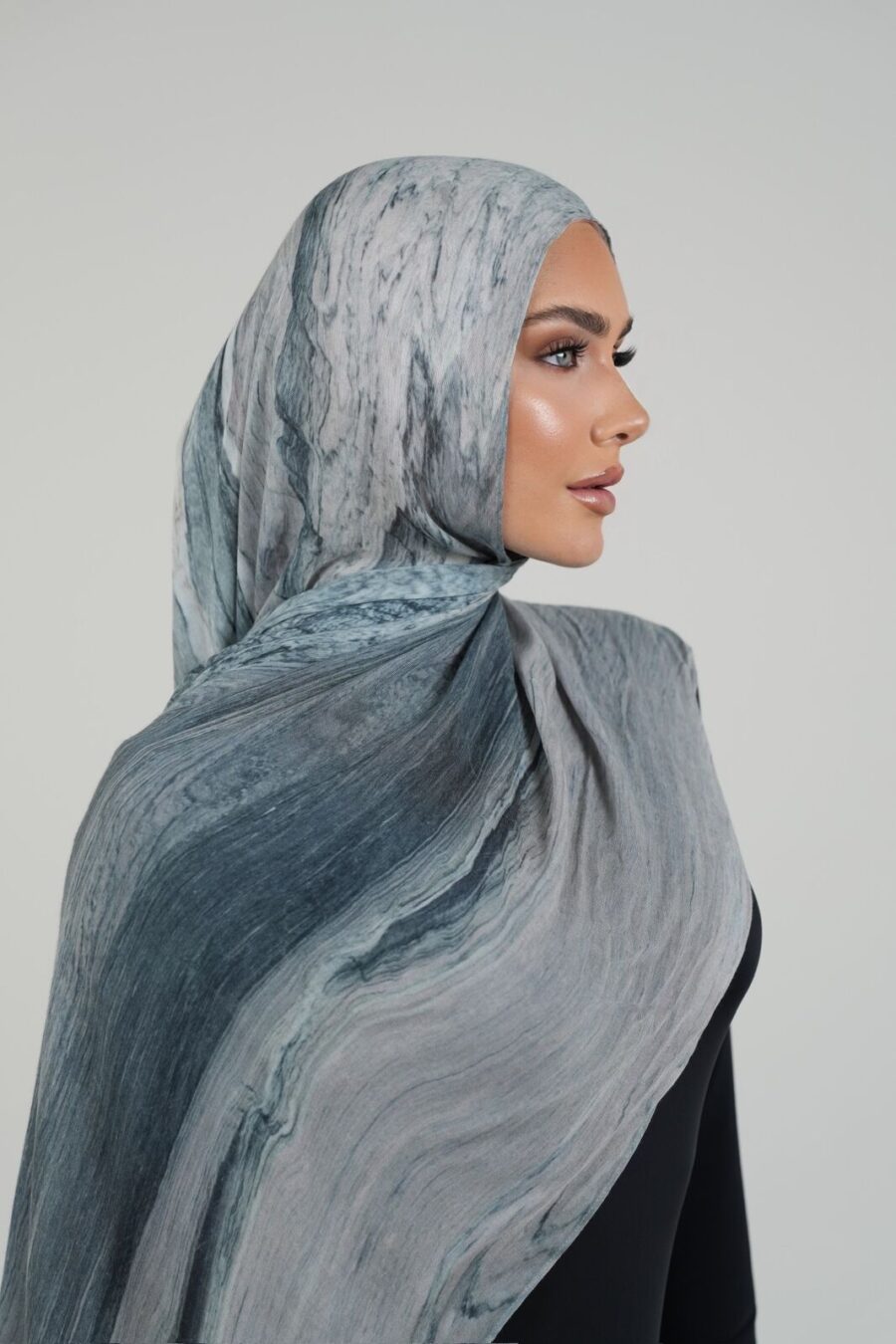 Riverstone Printed Modal Hijab - Image 3
